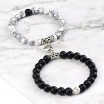 Couple Friendship  Heart Magnet Bracelet