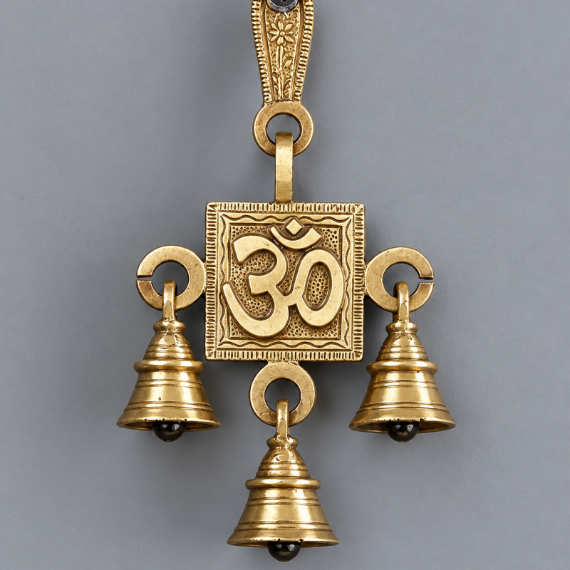 BRASS MADE RELIGION DOOR BELL