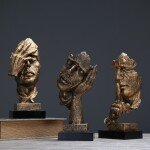 Abstract Face Decor