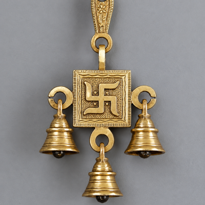BRASS MADE RELIGION DOOR BELL