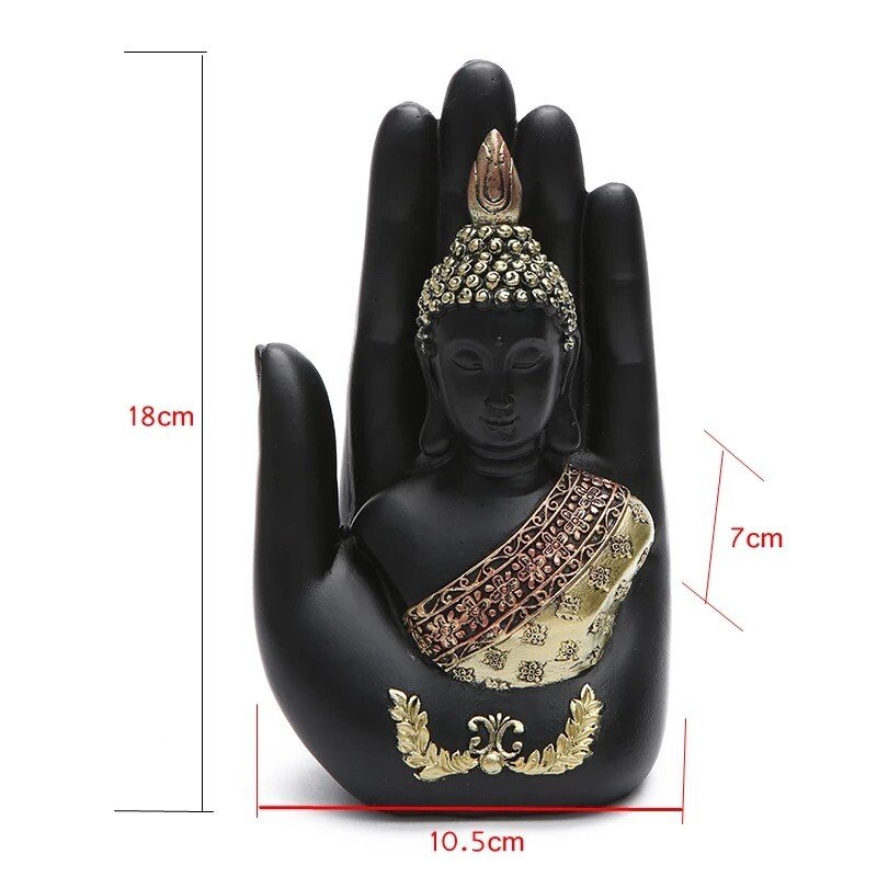 Buddha On Palm