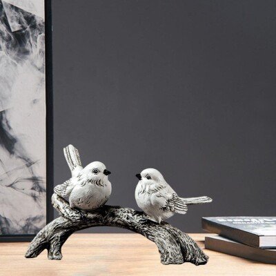 Bird Duo On Branch