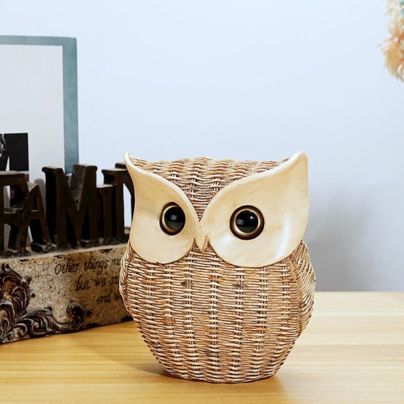 Owl Figurine Home Decoration Items