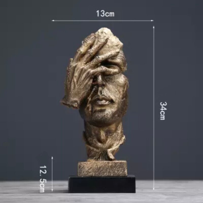 Abstract Face Decor