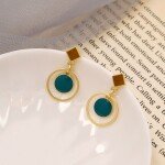 Geometric Dangle Earrings