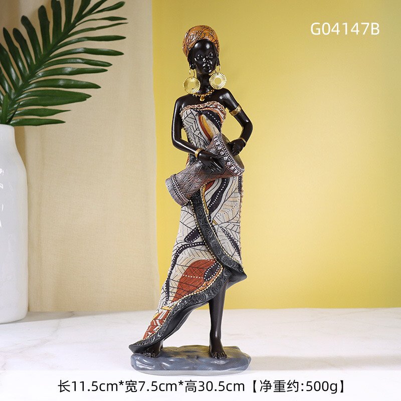 African Music Doll (B)