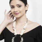 Silver Cowrie Handmade Necklace