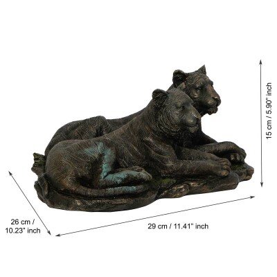 Tiger Couple Statue