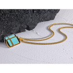 Turquoise Pendent Necklace
