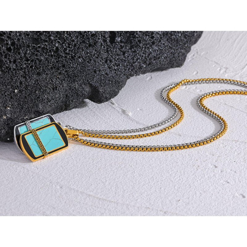 Turquoise Pendent Necklace