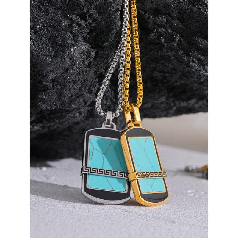 Turquoise Pendent Necklace