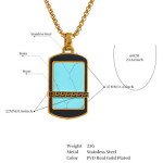 Turquoise Pendent Necklace