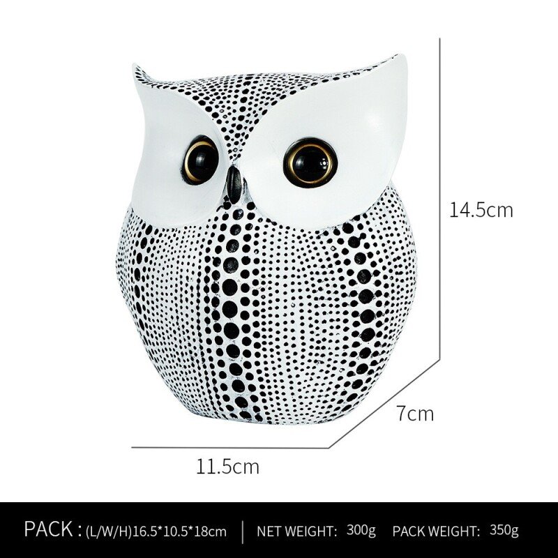 Owl Figurine Home Decoration Items
