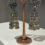 Black Polish Jhumka